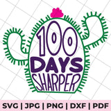 100 days sharper svg file
