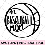 basketball mom svg file