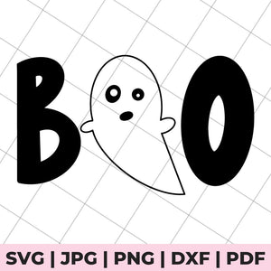 boo ghost svg file