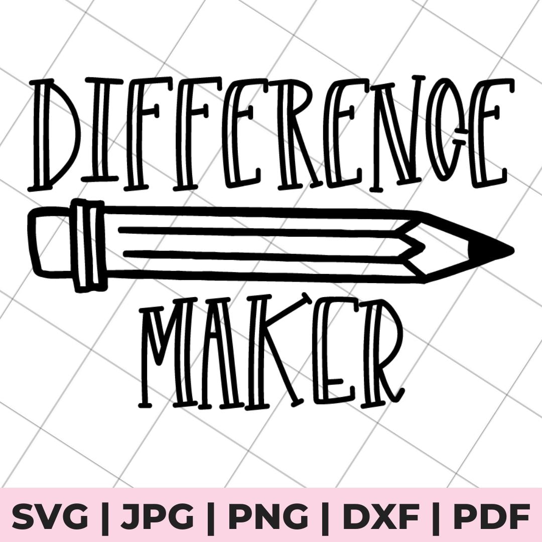 Diff Svg Difference Maker SVG File – The Country Chic Cottage
