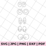 earrings svg file