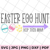 easter egg hunt svg file