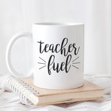 teacher fuel coffee mug