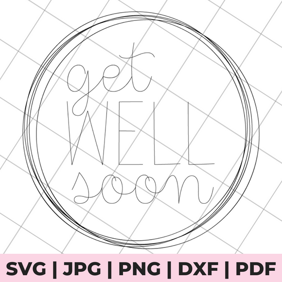 get well soon svg file