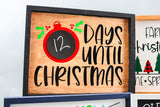 days until christmas sign