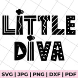 little diva svg file
