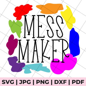 mess maker svg file