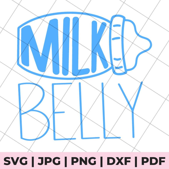 milk belly svg file