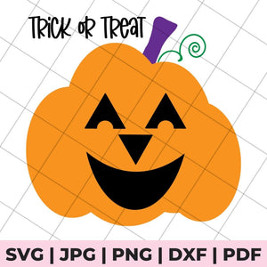 pumpkin trick or treat svg file