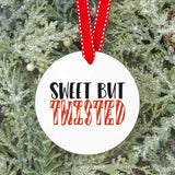 sweet but twisted christmas ornament