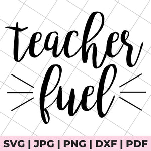teacher fuel svg file